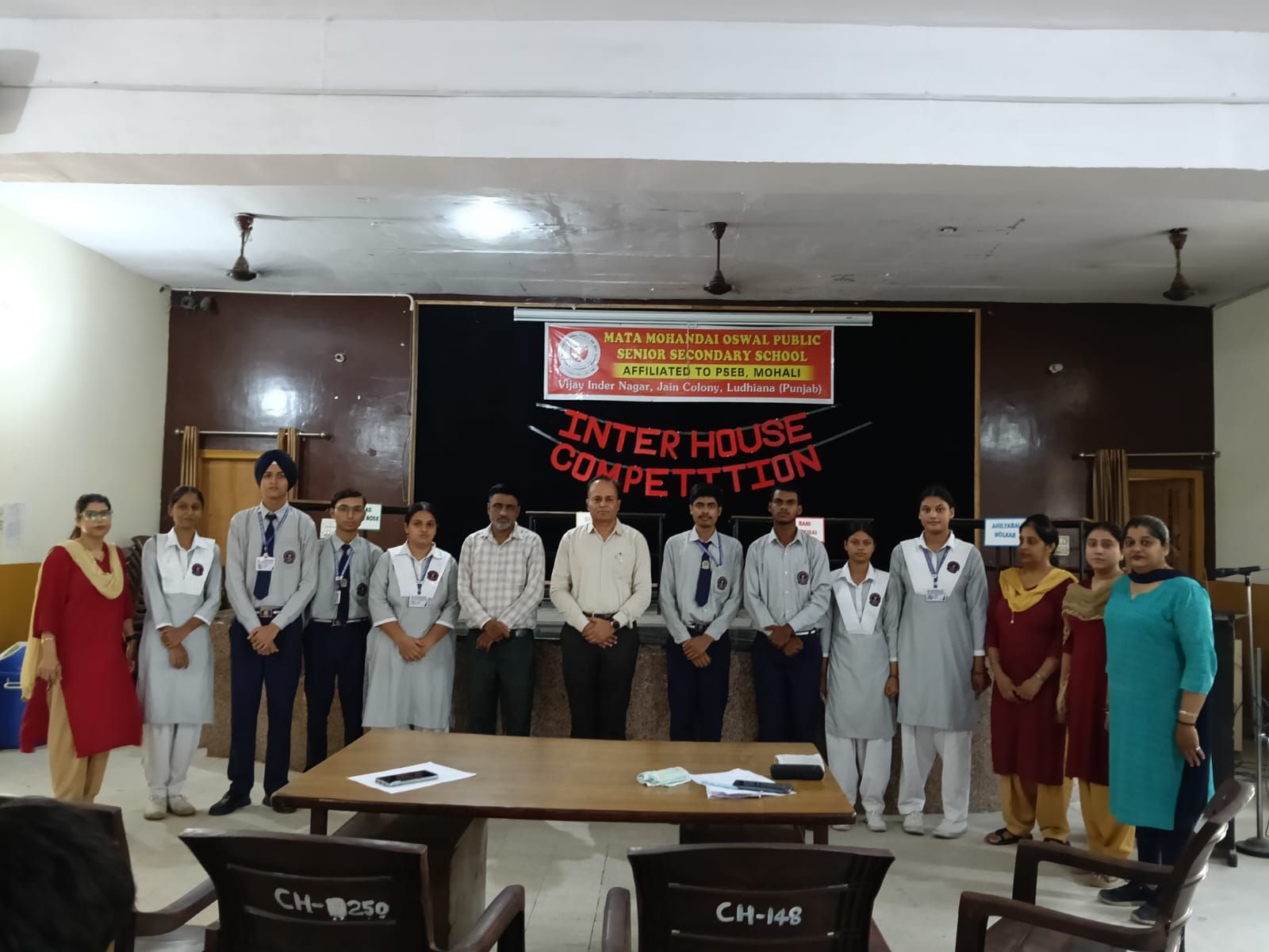 Inter house debate and declamation Competition